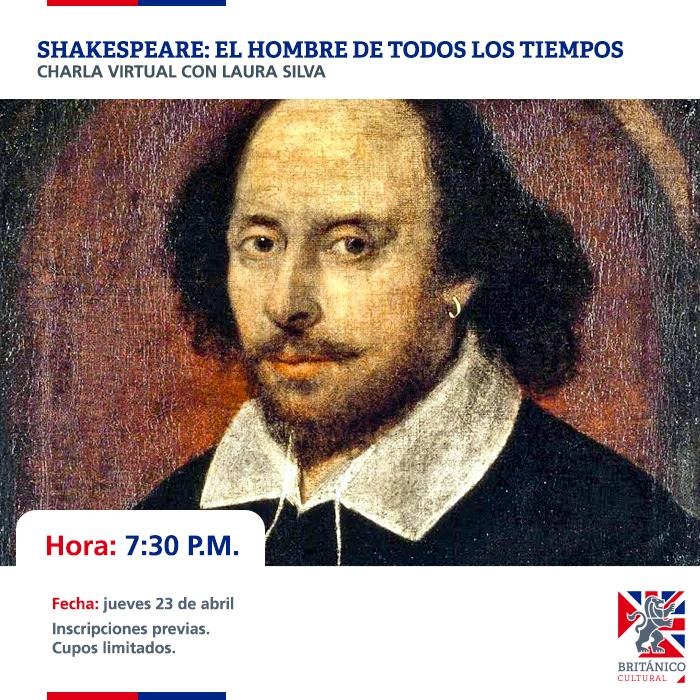 Charla virtual William Shakespeare